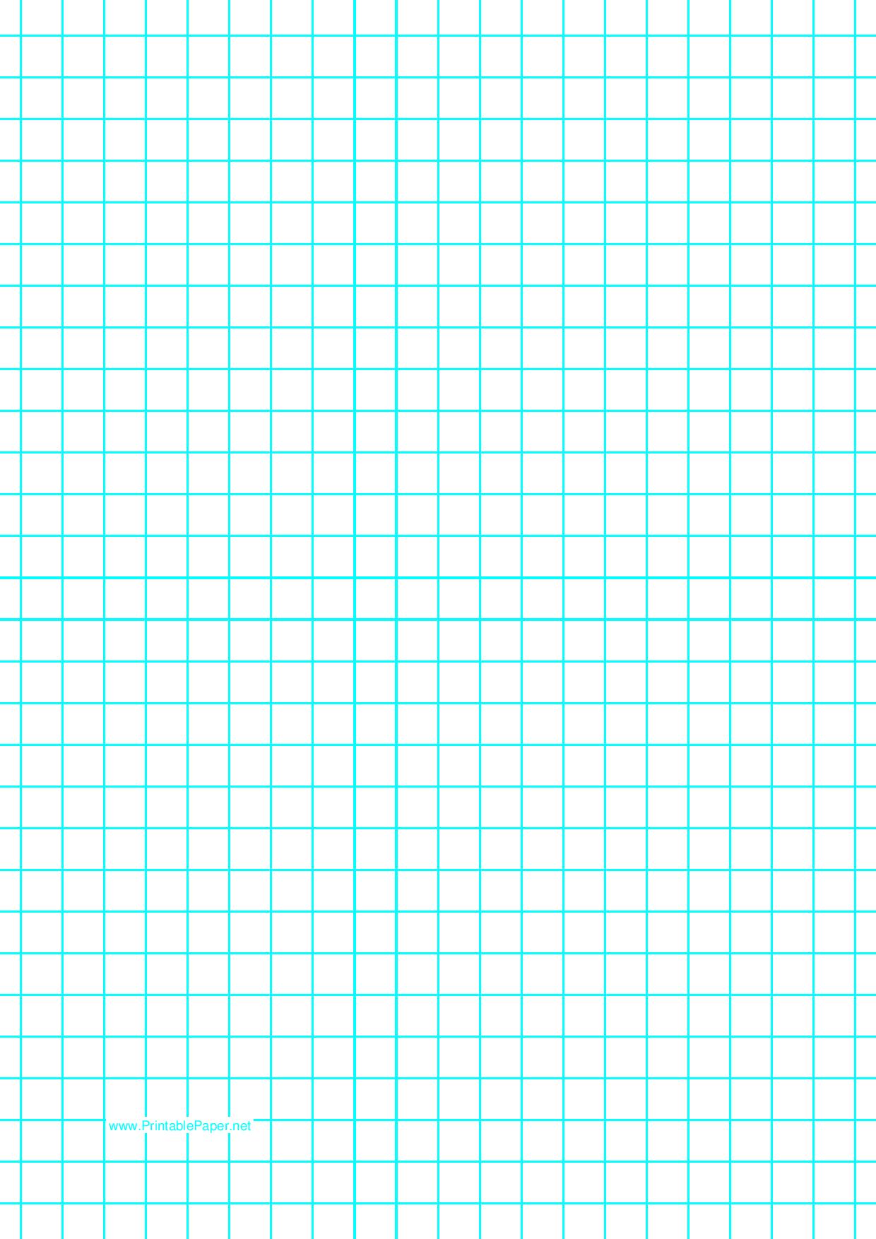 printable centimeter graph paper or cm grid paper pdf