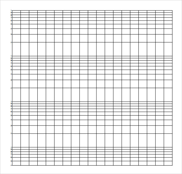 Free Semi-Log Graph Paper