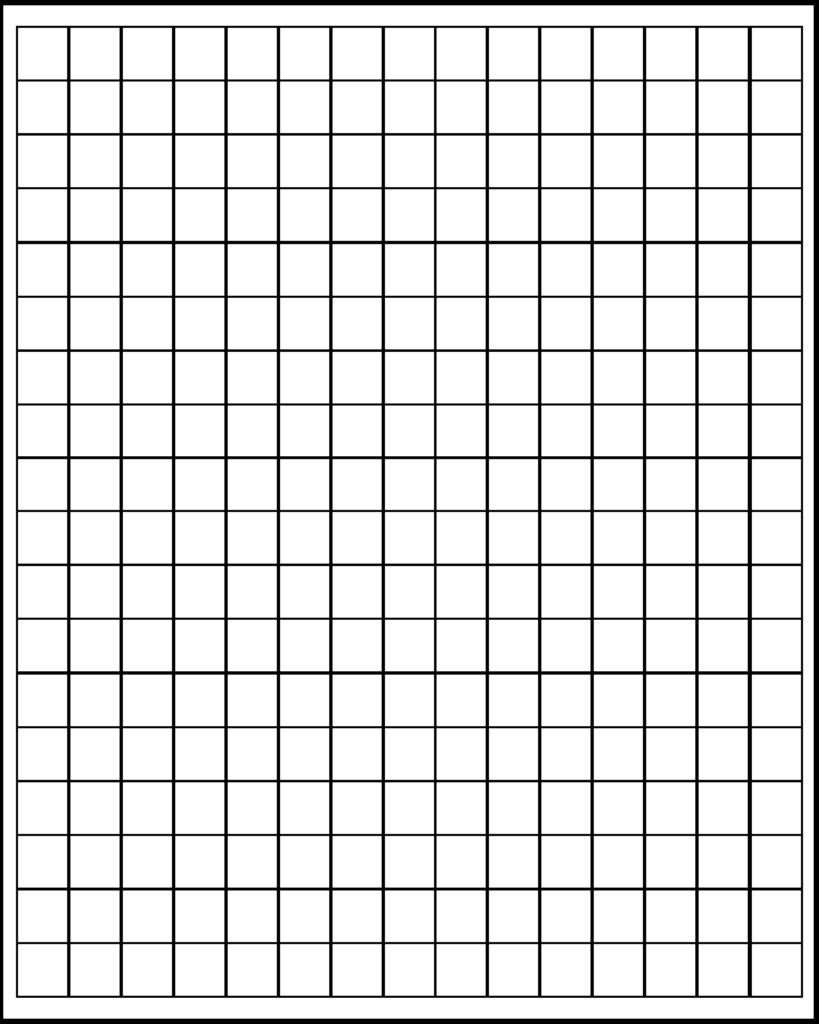 large graph paper printable