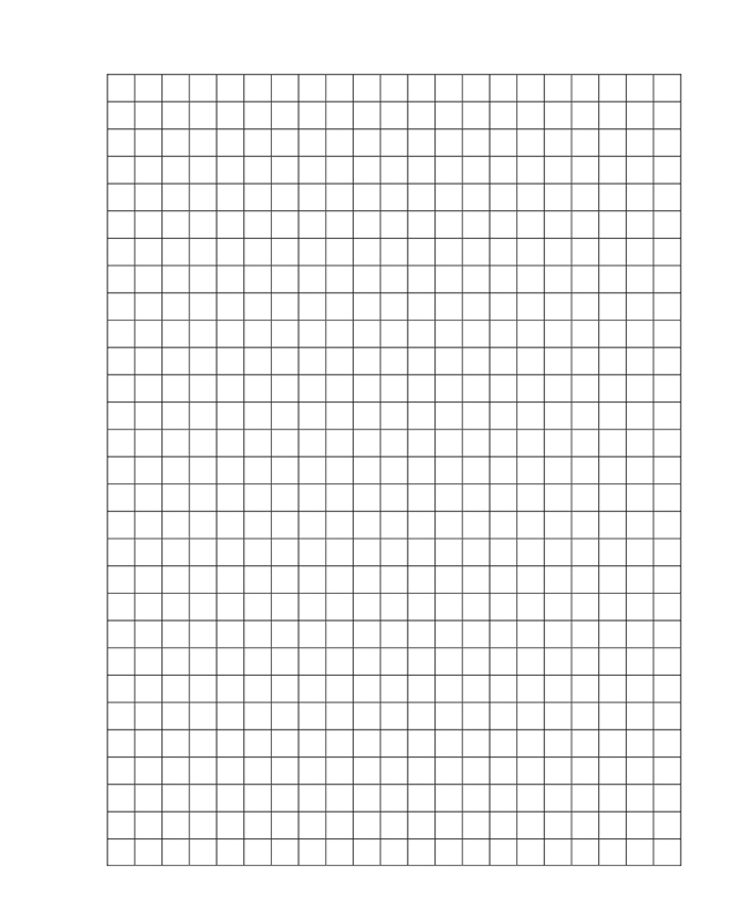 Free Graph Paper A4 Size Printable Download PDF