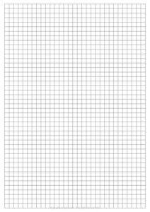 Free Graph Paper A4 Size Printable Download PDF