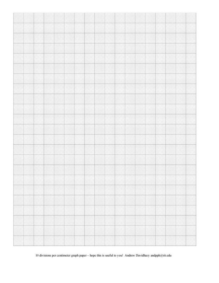 Free Graph Paper Word Template Doc Editable Paper