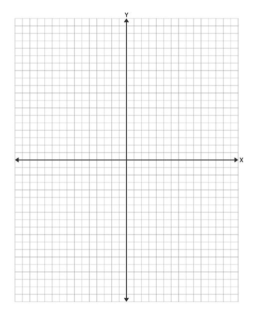 Numbered Graph Paper Printable With Coordinates