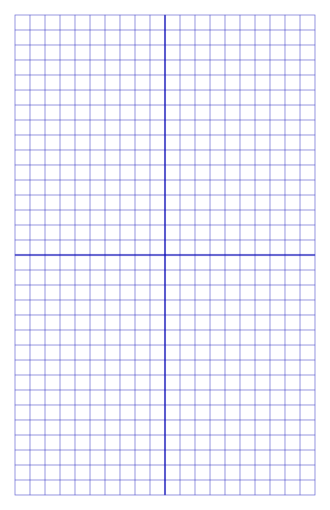 Numbered Graph Paper Printable with Coordinates