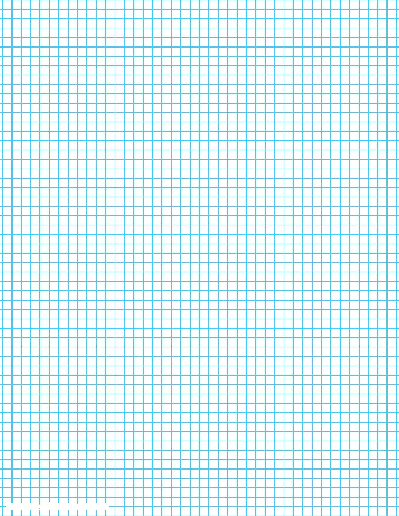 Graph Paper 5 Squares Per Inch Printable Template