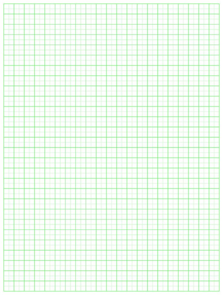 green graph paper